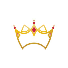 Crown logo icon vector design