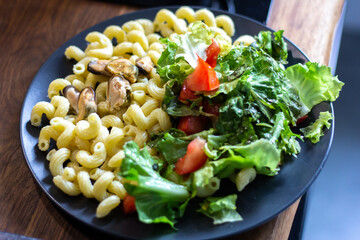 salad with vegetables