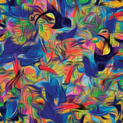 abstract pattern design. seamless colorfull pattern 