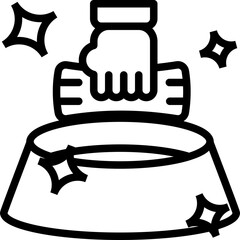 clean line style icon