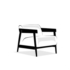 Chair furniture logo icon