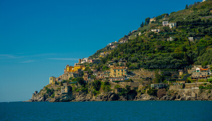 Fototapeta na wymiar Amalfi coast Italy