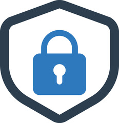 Security shield icon 