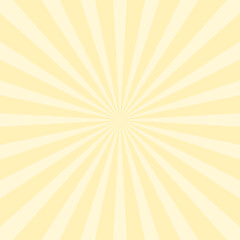 Vector sunburst yellow radial texture
