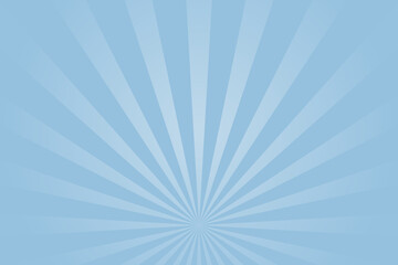 Blue sunburst pattern background