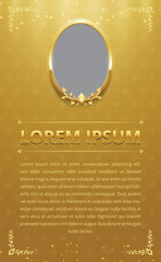 thai pattern background for greeting card, advertising, web site, flyers, posters with modern line Thai.