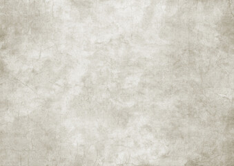 Old paper background. Painted watercolor illustration cover design, cards, flyer, poster, banner. Grey watercolour banner. Handmade textured backdrop. Aged vintage blank for design.
