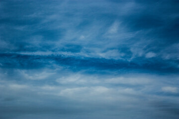 blue sky with clouds