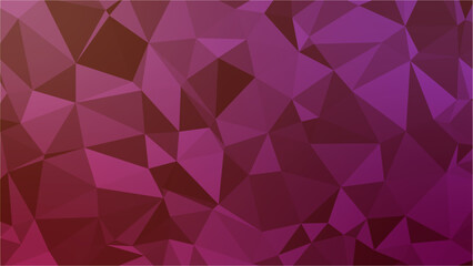 Obraz premium Dark red polygonal pattern. Abstract dark purple polygonal pattern. Dark red gradient polygonal pattern.