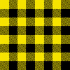 Gingham tablecloth vector seamless pattern