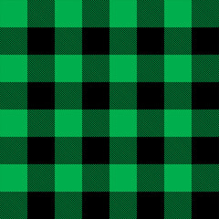 Gingham tablecloth vector seamless pattern
