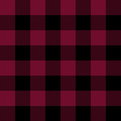 Gingham tablecloth vector seamless pattern