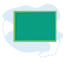 Chalkboard related icons image, Education supplies concept