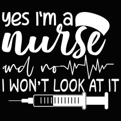 yes i'm a nurse and no i won't look at it