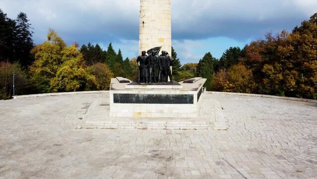 Communist monument dedicated to freedom