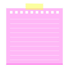 sticky note