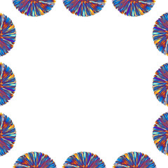 utility knife blades, heated in the fire