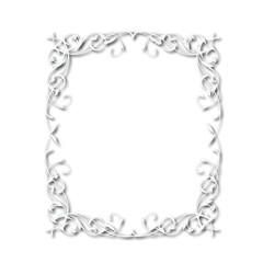 Frame, in the style of an ornament, Vector illustration eps 10, Art.	