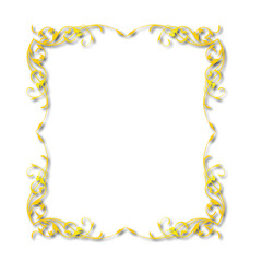 Frame, in the style of an ornament, Vector illustration eps 10, Art.	