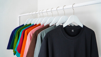 clothes hanger on hangers