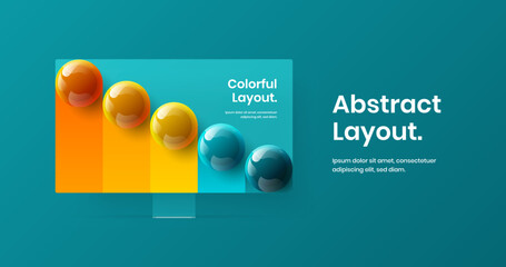 Abstract site screen vector design layout. Colorful display mockup web banner concept.