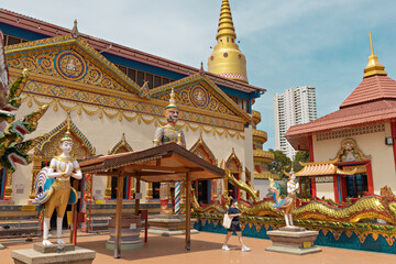 Chaiya Mangalaram Thai Buddhist Temple details in George Town, Penang, Malaysia