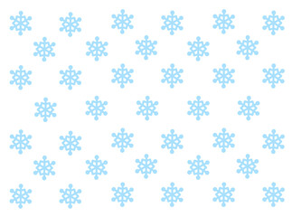Texture of snowflakes on a transparent background