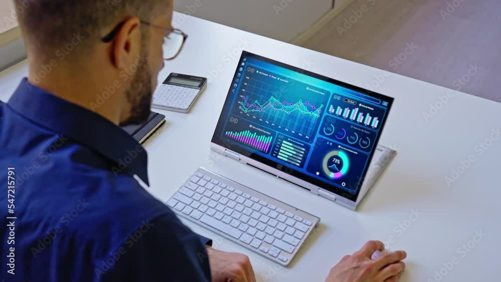 Aufkleber Data Analyst Using Data Analytics KPI