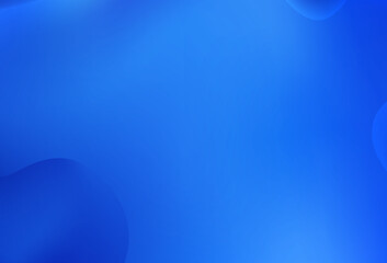 Light BLUE vector pattern with lines, ovals.