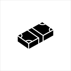 Dollar Money icon vector for web, computer and mobile app. vector illustration on white background