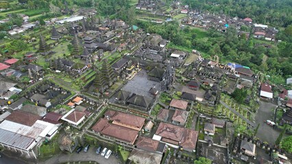 Bali, Indonesia - November 14, 2022: The Besakih Great Temple