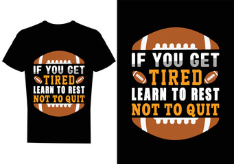 USA Football T-shirt Design