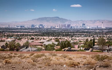 Foto auf Acrylglas Las Vegas Strip Paradise in the Desert © Paul
