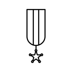 military rank medal icon