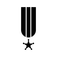 military rank medal icon