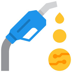 gas flat icon