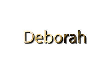 DEBORAH 3D MOCKUP