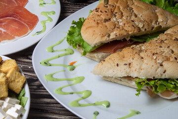 sandwich and wraps restaurant