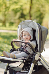 Family Enjoying Walk In Park