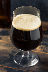 Boozy Cold Craft Porter Stout Beer