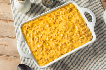 Homemade Baked Macaroni and Cheese