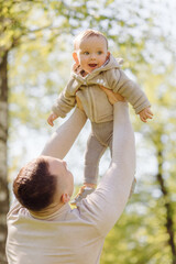 Family Enjoying Walk In Park