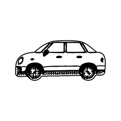 black and white drawings sketches of cars with transparent backgrounds