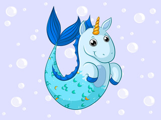 Einhornmeerjungfrau Comic