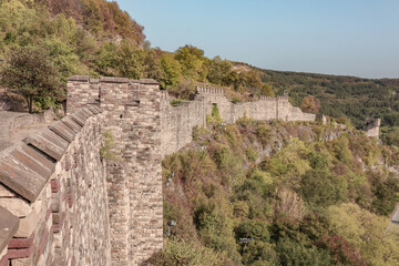 Fototapeta na wymiar Fortress in Veliko Tarnovo in Bulgaria.