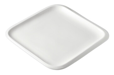 white plate