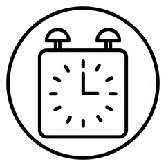 Obraz premium alarm icon