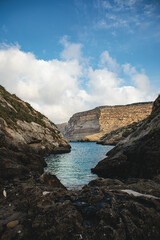 Fototapeta na wymiar Country and Sea View in Gozo, Malta