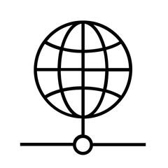 Obraz premium Business and management line icons set. Management icon collection