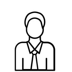 Business and management line icons set. Management icon collection
